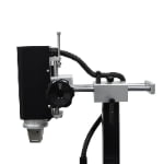 BGA chip desoldering station with multi-functional infrared heating and hot air soldering