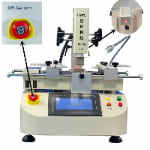 LV-06 Hot selling touch screen 3heating zone BGA rework station