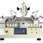 LW-6L Desktop-type large three-zone rework station with laser positioning for rapid repair