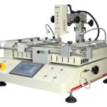LW-6L Desktop-type large three-zone rework station with laser positioning for rapid repair