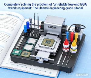Why are low-end BGA rework equipment inherently unreliable?