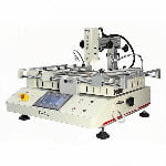 LV-6L Desktop-type large three-zone rework station with laser positioning for rapid repair