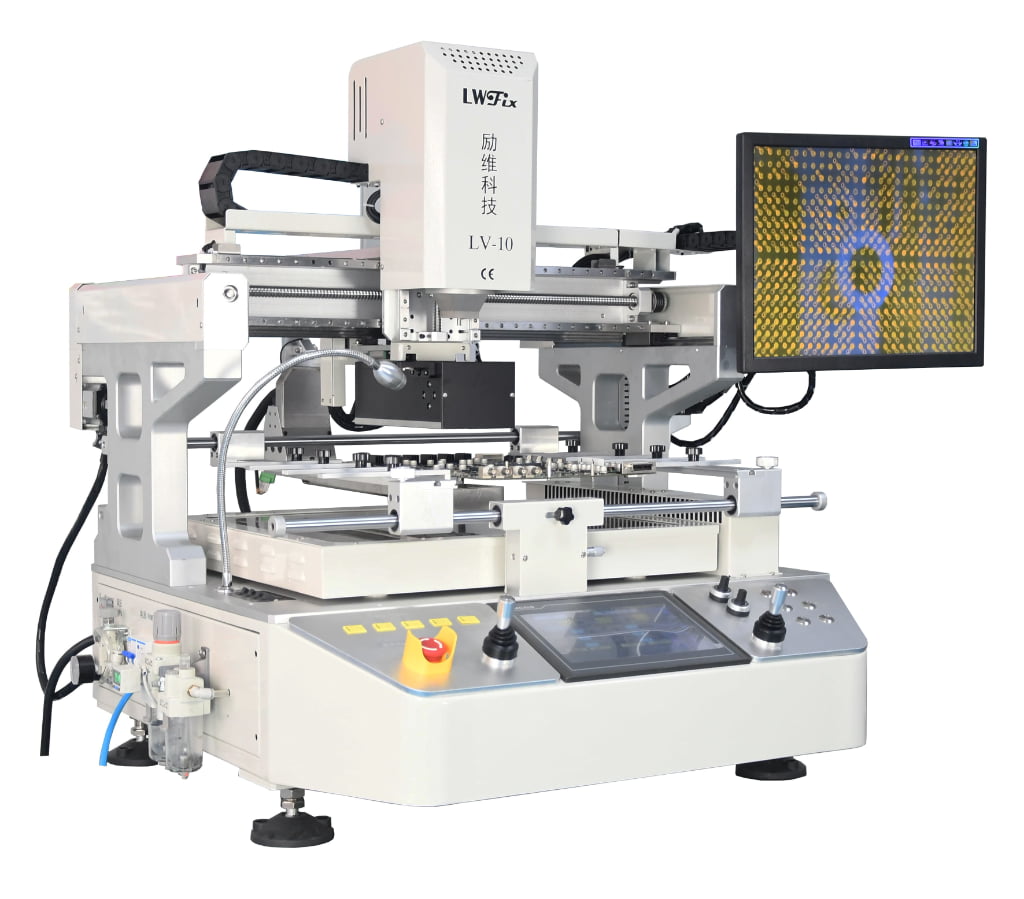 PLC Control Gantry-Type Automatic Chip Disassembly & Welding Machine with Infrared Preheating