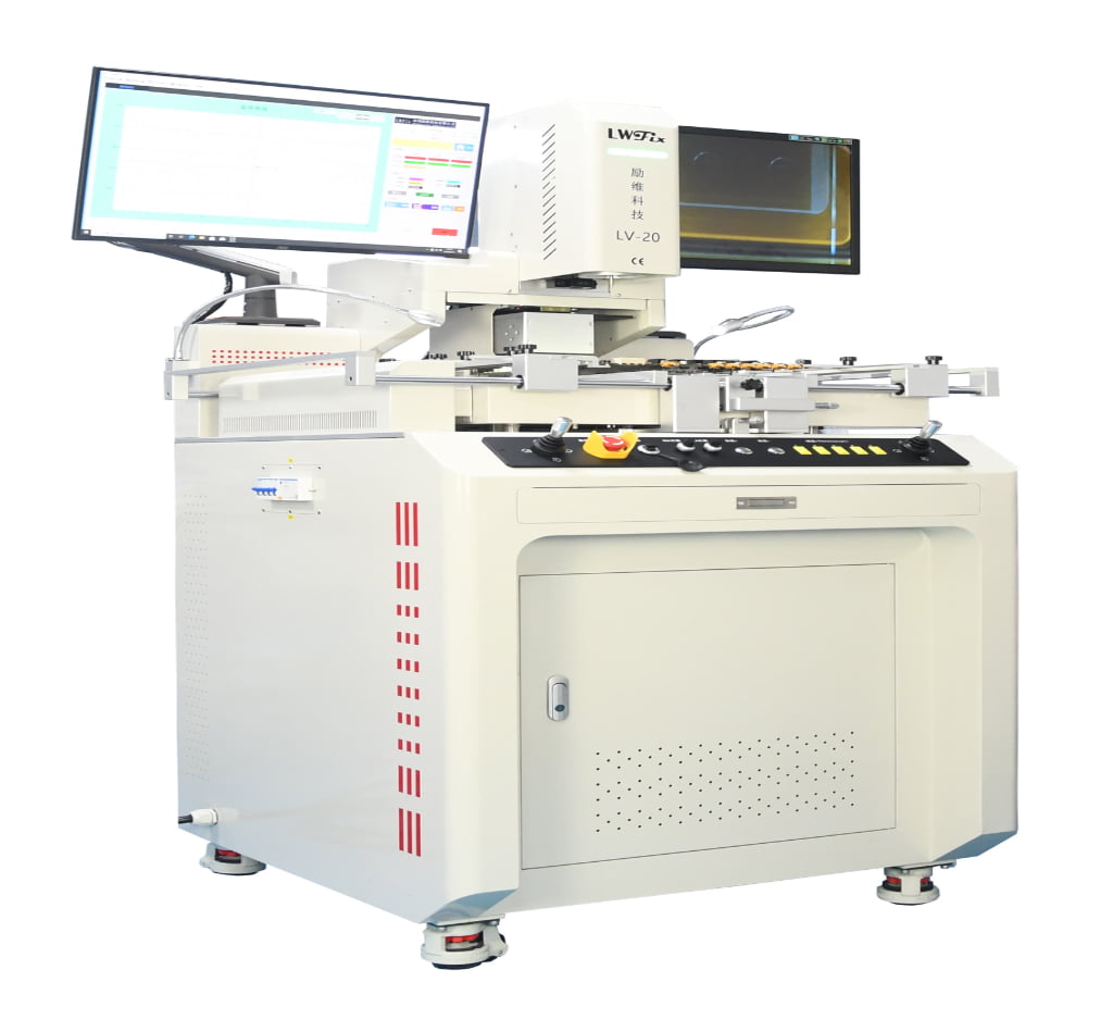 LV-20 Advanced SMT Rework Tool | 6-Axis Control & Large Infrared Preheating Area for BGA/POP/CCGA/ECU