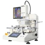 LW-07 SMT surface mount component rework station with intelligent touchscreen and three temperature zones