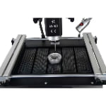 BGA chip desoldering station with multi-functional infrared heating and hot air soldering