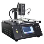 BGA chip desoldering station with multi-functional infrared heating and hot air soldering
