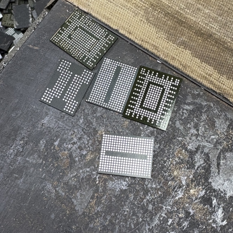 BGA Chip Resurfacing & Solder Cleaning Process