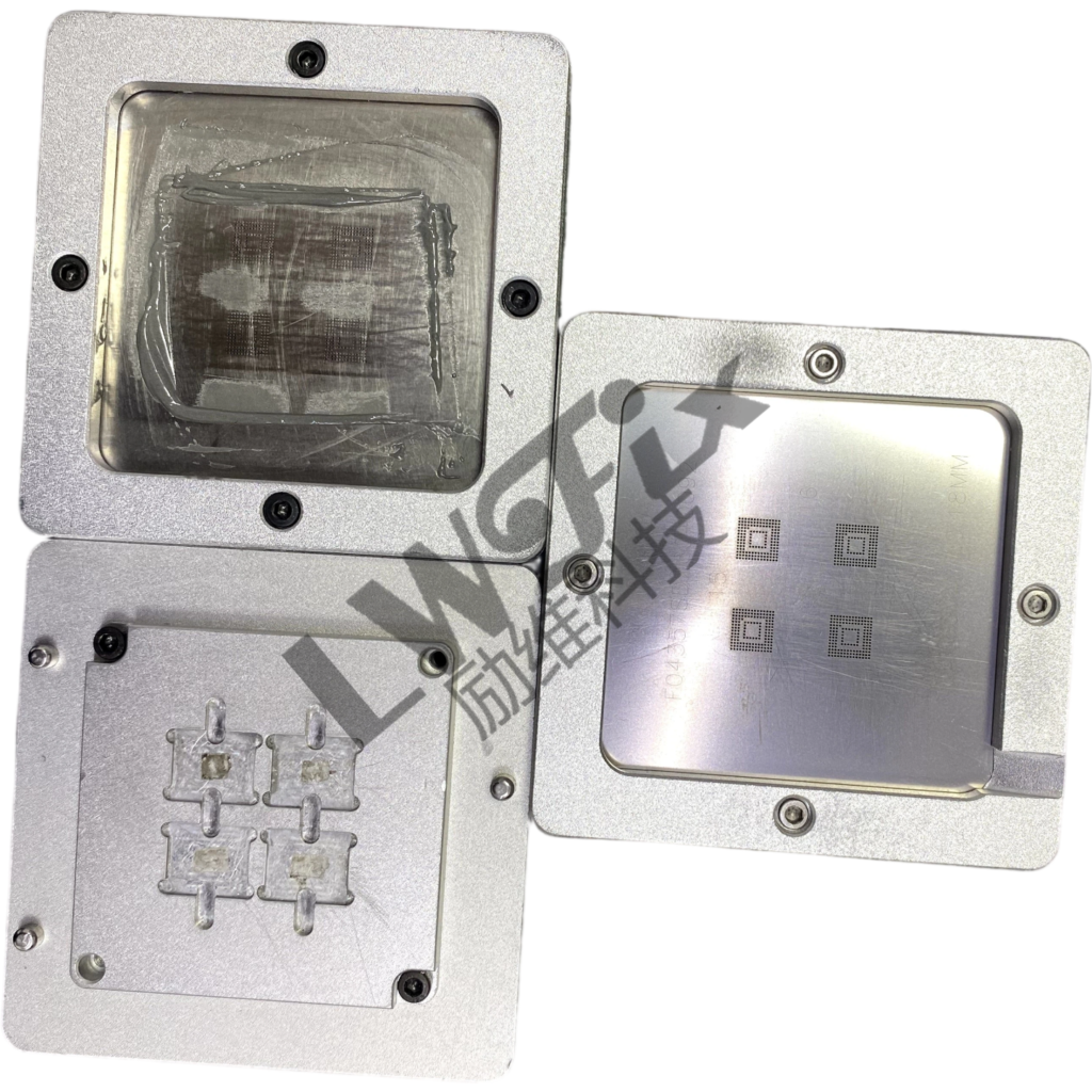 BGA153 EMMC Chip Reballing Platform Precise Positioning Reballing Tool